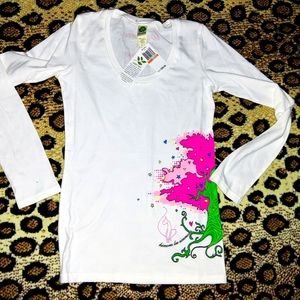 KIMORA LEE SIMMONS FITTED T SHIRT.